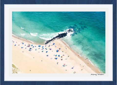 Manasquan Beach Jetty, New Jersey Photographic Print | Coastal Decor | Wall Art