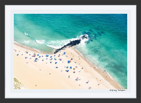 Manasquan Beach Jetty, New Jersey Photographic Print | Coastal Decor | Wall Art