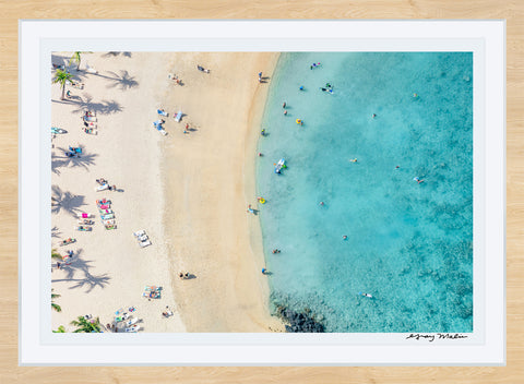 Mauna Lani Beach, Horizontal Photographic Print | Island Decor | Wall Art