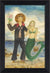 Mermaid with Flowers and Shells Framed Print | Island Decor | Wall Art
