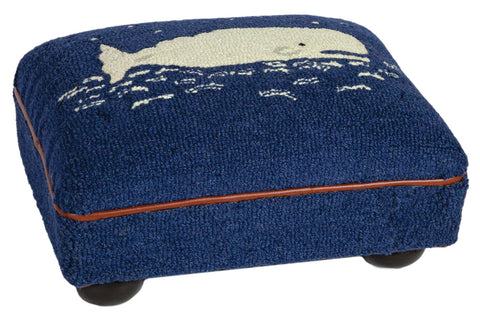 Moby Dick Whale Foot Stool | Nautical Decor | Furniture