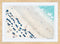 Navy Umbrellas Diagonal Avalon, New Jersey Photographic Print | Coastal Decor | Wall Art