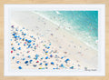 Ocean City Beachgoers, New Jersey Photographic Print | Coastal Decor | Wall Art