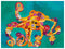 Octoflora Canvas Print | Coastal Decor | Wall Art
