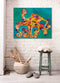 Octoflora Canvas Print | Coastal Decor | Wall Art