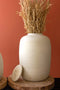 Off-white Ceramic Canisters Set of 2 | Island Decor | Vases