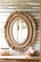 Oval Mirror with Jute Detail | Island Decor | Mirrors