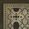 Pattern 05 Holmes Vintage Vinyl Floorcloth Rectangle | Coastal Decor | Rugs