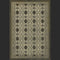 Pattern 05 Holmes Vintage Vinyl Floorcloth Rectangle | Coastal Decor | Rugs
