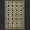Pattern 05 Holmes Vintage Vinyl Floorcloth Rectangle | Coastal Decor | Rugs
