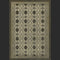 Pattern 05 Holmes Vintage Vinyl Floorcloth Rectangle | Coastal Decor | Rugs
