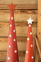 Painted Christmas Topiaries Set of 3 | Seasonal | Christmas