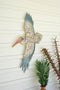 Painted Metal Pelican | Coastal Decor | Wall Art
