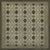 Pattern 05 Holmes Vintage Vinyl Floorcloth Square | Coastal Decor | Rugs