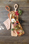 Pecan Wood Charcuterie Board | Coastal Decor | Decorative Trays