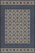 Persian Bazaar Balouch Ganjul Vinyl Floorcloth Rectangle | Island Decor Decor | Rugs