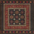 Persian Bazaar Balouch Lalen Vintage Vinyl Floorcloth Square | Island Decor | Rugs