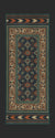 Persian Bazaar Balouch Sambay Vintage Vinyl Floorcloth Runner | Nautical Decor | Rugs