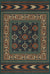 Persian Bazaar Balouch Sambay Vinyl Floorcloth Rectangle | Island Decor | Rugs