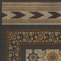 Persian Bazaar Balouch Zargul Vinyl Floorcloth Rectangle | Island Decor | Rugs