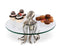 Pewter Octopus Desert Stand | Coastal Decor | Decorative Trays