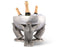 Pewter Penguin Ice Tub | Coastal Decor | Decorative Bowls