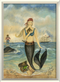 Pirate Mermaid Framed Print | Nautical Decor | Wall Art