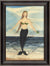 Prudence Island Mermaid Framed Print | Island Decor | Wall Art