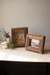 Recycled Wooden Photo Frames Set of two | Coastal Decor | Picture Frames