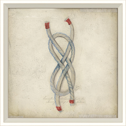 Rope Framed Print | Nautical Decor | Wall Art