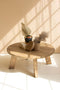 Round Wooden Coffee Table | Coastal Decor | Furniture