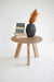 Round Wooden Side Table | Coastal Decor | Furniture