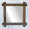 Salvaged Plank Wood Mirror | Coastal Decor | Mirrors