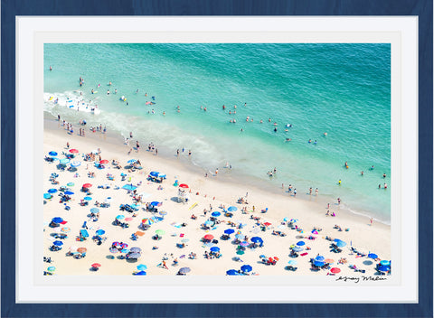 Sea Girt Beach, New Jersey Photographic Print | Coastal Decor | Wall Art