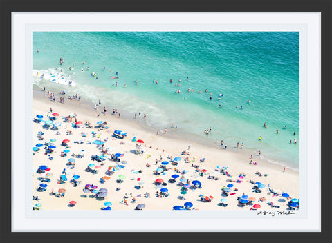 Sea Girt Beach, New Jersey Photographic Print | Coastal Decor | Wall Art