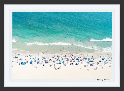 Sea Isle City Beach, New Jersey  Photographic Print | Coastal Decor | Wall Art