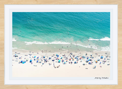 Sea Isle City Beach, New Jersey  Photographic Print | Coastal Decor | Wall Art