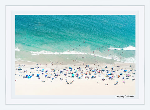 Sea Isle City Beach, New Jersey  Photographic Print | Coastal Decor | Wall Art