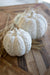 Set of 2 Faux White-Wash Resin Pumpkins | Seasonal | Halloween