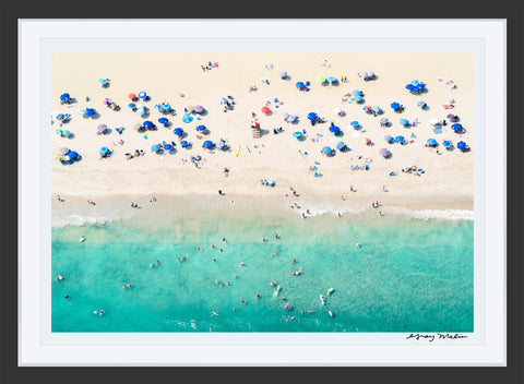 Spring Lake Beach Day, New Jersey Photographic Print | Coastal Decor | Wall Art