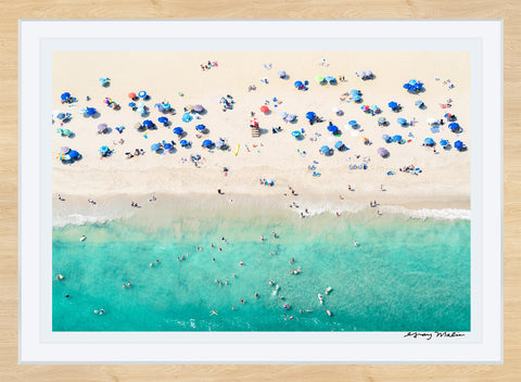 Spring Lake Beach Day, New Jersey Photographic Print | Coastal Decor | Wall Art