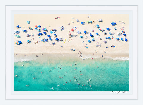 Spring Lake Beach Day, New Jersey Photographic Print | Coastal Decor | Wall Art