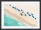 Spring Lake Blue Umbrellas, New Jersey Photographic Print | Coastal Decor | Wall Art