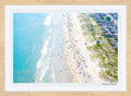 Stone Harbor Beach Sunbathers, New Jersey Photographic Print | Coastal Decor | Wall Art