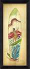 Surfin Surfboard Framed Print | Island Decor | Wall Art