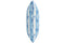 The Cabana Stripe Palms Pillow Blue | Island Decor | Pillows
