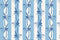 The Cabana Stripe Palms Pillow Blue | Island Decor | Pillows