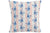 The Cabana Stripe Palms Pillow Coral | Island Decor | Pillows