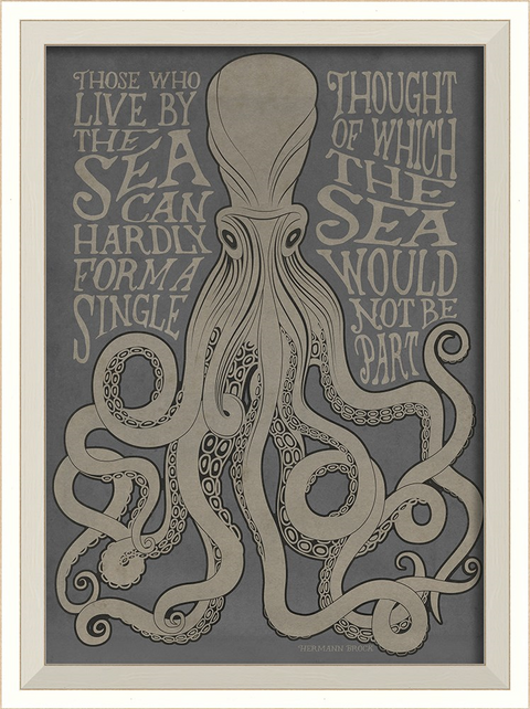 Those Who live by the Sea Framed Print | Coastal Decor | Wall Art