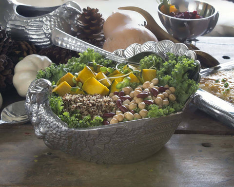 Turkey Salad Serving Bowl | Seasonal | Thanksgiving